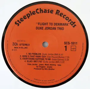 Duke Jordan Trio - Flight to Denmark (Dutch Original) Vinyl rip in 24 Bit/96 Khz + CD-format