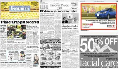 Philippine Daily Inquirer – April 14, 2009