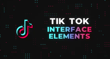 Tik Tok interface elements - Premiere Pro (Envato Elements)