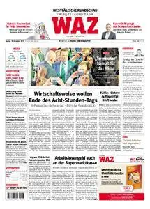 WAZ Westdeutsche Allgemeine Zeitung Castrop-Rauxel - 13. November 2017
