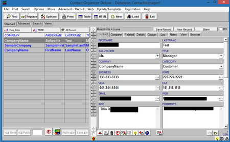 Contact Organizer Deluxe 4.1