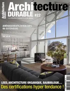 Architecture Durable N 22 - Juillet-Septembre 2015