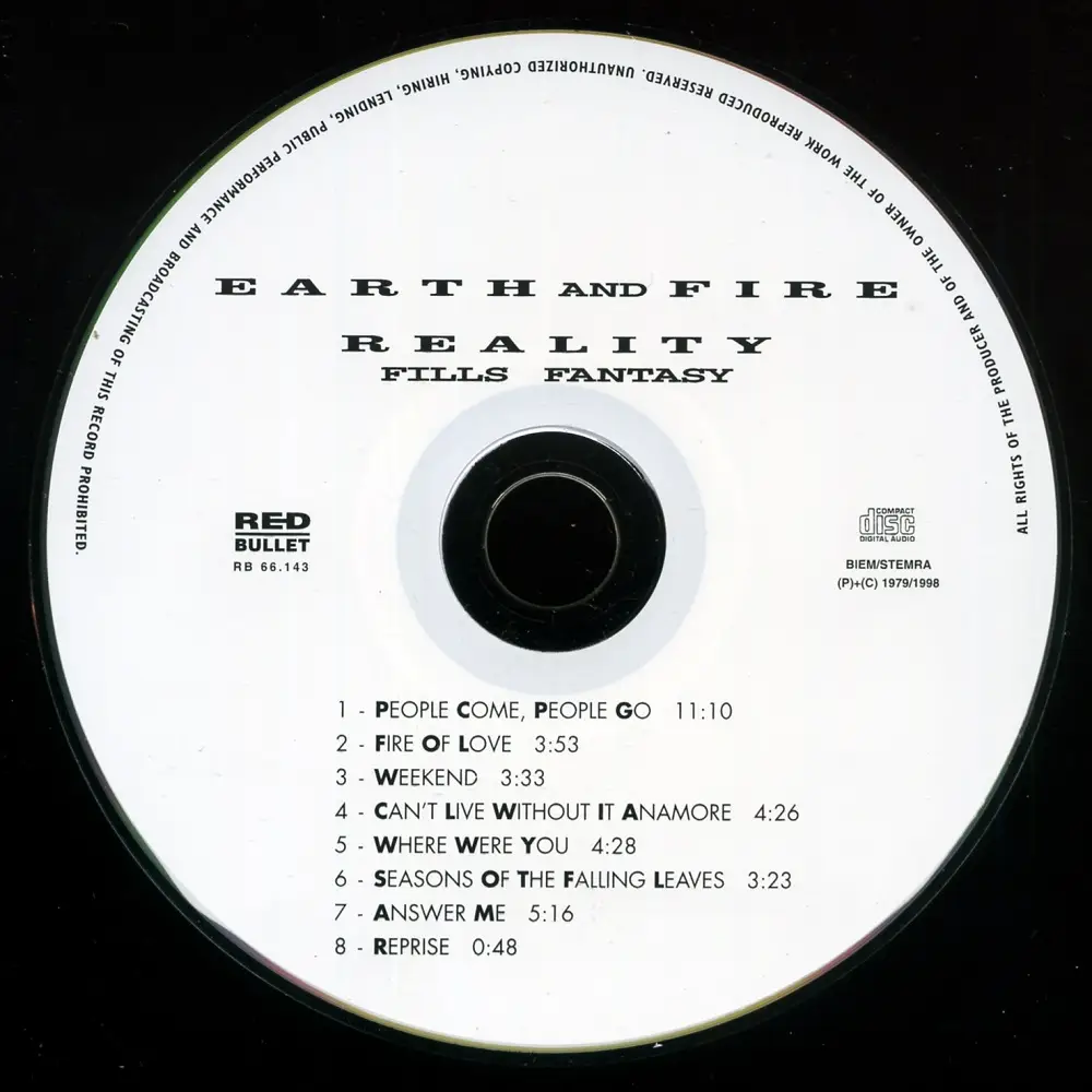 Earth And Fire - Reality Fills Fantasy (1998) / AvaxHome