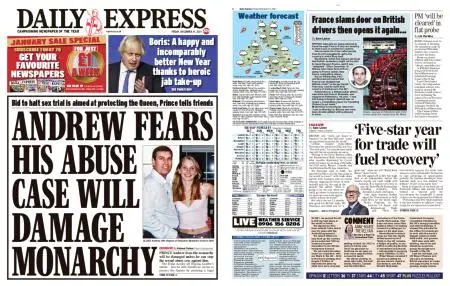 Daily Express – December 31, 2021