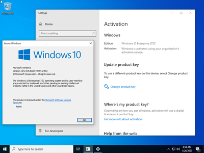 Windows 10 Enterprise LTSC 2021 21H2 Build 19044.2486 (x64) With Office 2021 Pro Plus Multilingual Preactivated