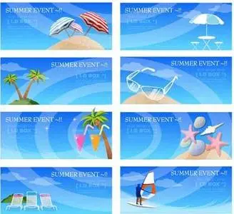 Summer Events vector files