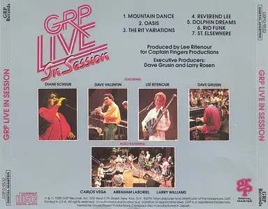 GRP - Live In Session (1985) {GRP}