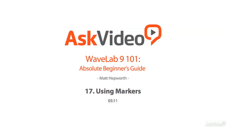 WaveLab 9 101- Absolute Beginners Guide (2016)