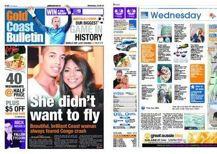 The Gold Coast Bulletin – June 23, 2010