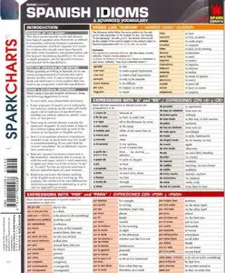 SparkCharts Spanish Idioms & Advanced Vocabulary