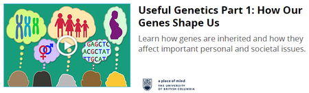 Coursera - Useful Genetics Part I (University of British Columbia)