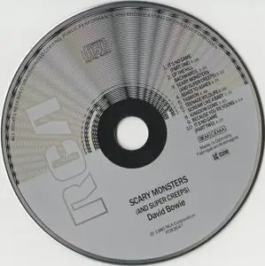 David Bowie - Scary Monsters (And Super Creeps) (1980) {1984, Germany 1st Press}