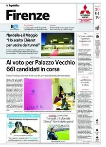 la Repubblica Firenze – 28 aprile 2019
