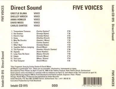 Direct Sound - Five Voices (1989)