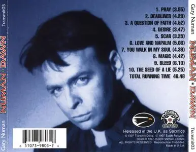 Gary Numan - Dawn (1997) [US Re-release by Sacrifice (1994)]