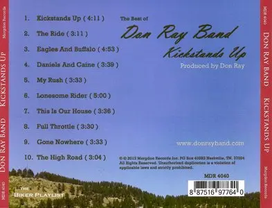 Don Ray Band - Kickstands Up (2013)