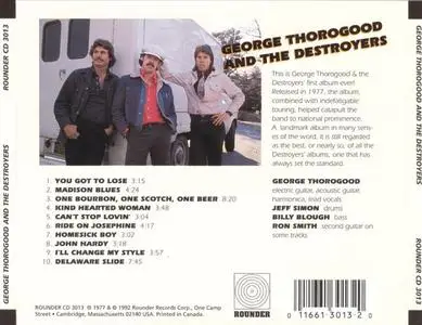 George Thorogood & The Destroyers - s/t (1977) {1992 Rounder}