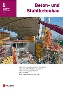 Beton und Stahlbetonbau 5/2011