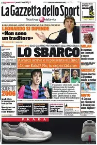 La Gazzetta dello Sport (08-07-11)