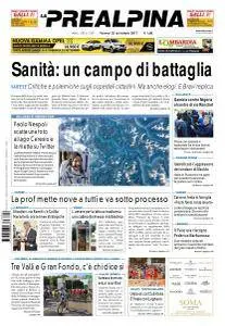 La Prealpina - 22 Settembre 2017