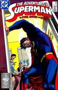 The Adventures of Superman 439 1988-04 hybrid 54327