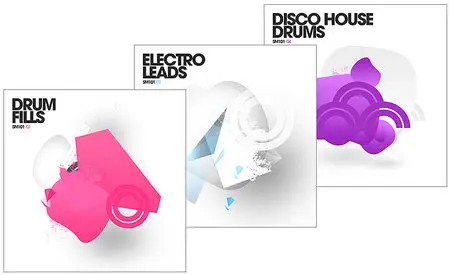 Sample Magic SM101 Series: Disco House Drums, Drum Fills, Electro Leads WAV