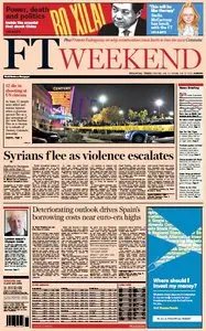 Financial Times Europe Weekend Edition July 21-22 2012