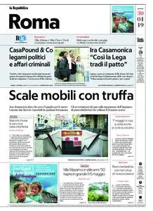 la Repubblica Roma – 30 aprile 2019