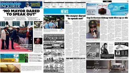 Philippine Daily Inquirer – January 13, 2017