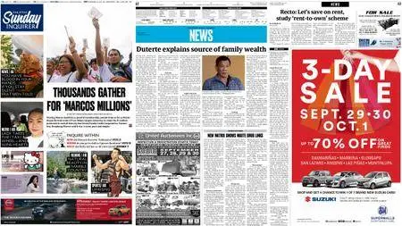 Philippine Daily Inquirer – September 24, 2017