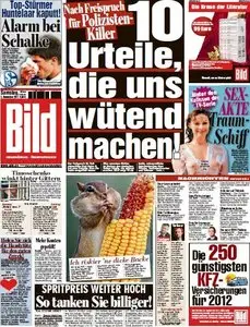 Bild Zeitung vom 05 November 2011