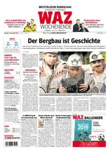 WAZ Westdeutsche Allgemeine Zeitung Hattingen - 22. Dezember 2018