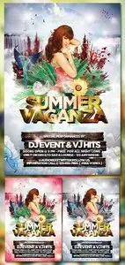 GraphicRiver Summer Vaganza Flyer