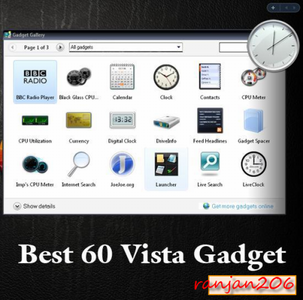 Best 60 VISTA Gadget