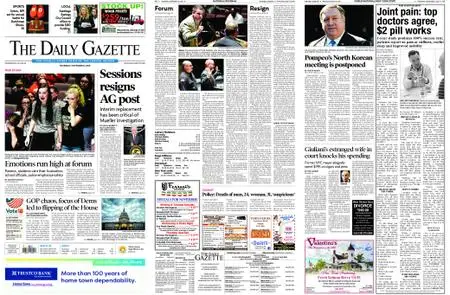 The Daily Gazette – November 08, 2018
