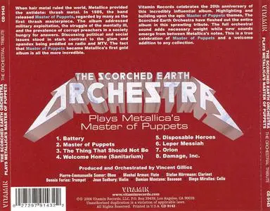 The Scorched Earth Orchestra - Plays Metallica's "Master Of Puppets": The Orchestral Tribute (2006) {Vitamin} **[RE-UP]**