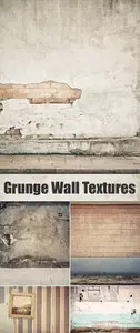Stock Photo - Grunge Wall Backgrounds