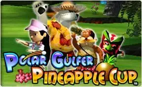 Polar Golfer Pineapple Cup