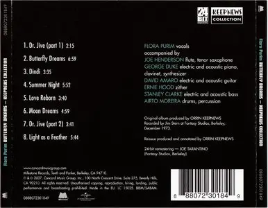 Flora Purim - Butterfly Dreams (1973) {2007 Milestone} [Keepnews Collection Complete Series] (Item #8of27)