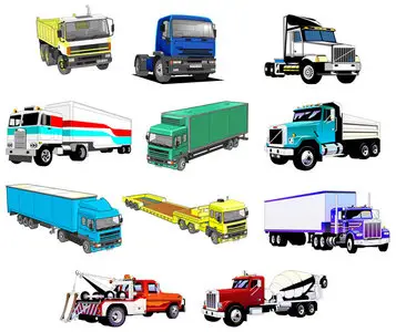 Trucks in CorelDRAW