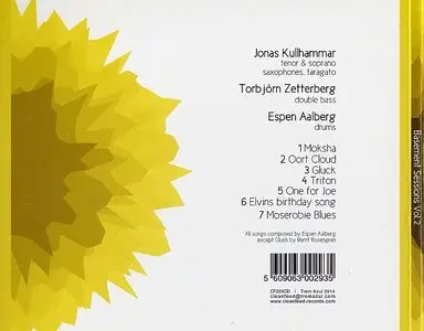 Kullhammar / Aalberg / Zetterberg - Basement Sessions Vol.2 (2014) {Clean Feed}