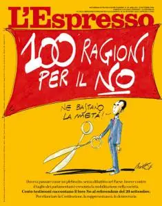 L'Espresso N.38 - 13 Settembre 2020