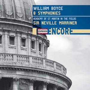 Academy of St. Martin in the Fields; Sir Neville Marriner - William Boyce: 8 Symphonies (1995) Remastered Reissue 2017
