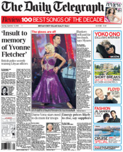 The Daily Telegraph September 19 2009