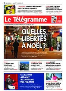 Le Télégramme Saint Malo – 08 décembre 2020