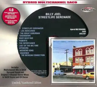 Billy Joel - Streetlife Serenade (1974) [Audio Fidelity 2015] MCH PS3 ISO + Hi-Res FLAC