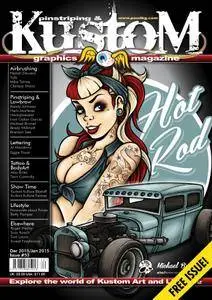 Pinstriping & Kustom Graphics English Edition - December 2015