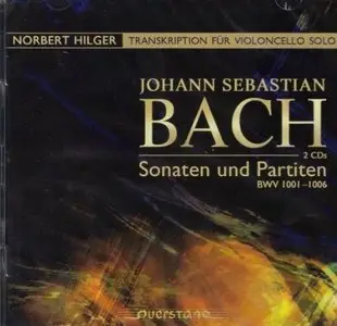 J.S.Bach - Sonatas & Partitas BWV 1001-1006 (Transcription for solo cello) - Norbert Hilger (2008)