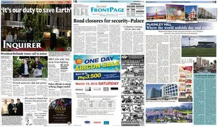 Philippine Daily Inquirer – February 27, 2015