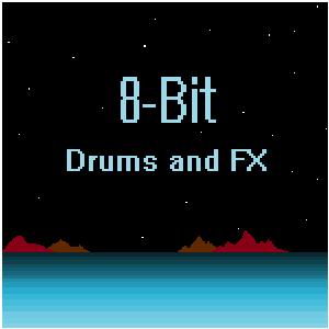 A-Grade Audio 8-Bit Drums and FX WAV